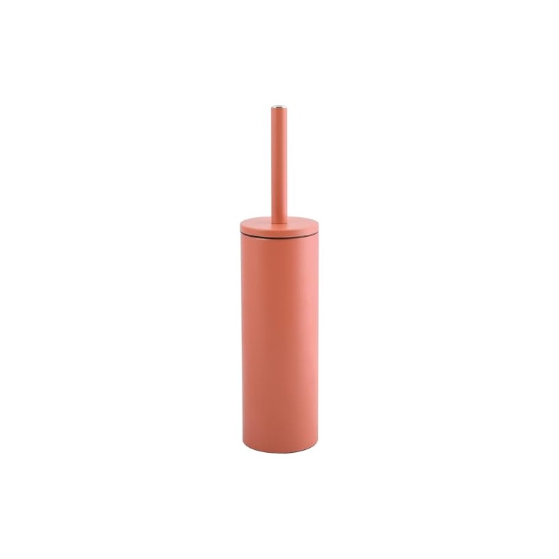 Spirella Moyen Akira Toilet Brush with Hygienic Container Terracotta Red