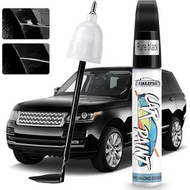 Black Touch Up Paint for Cars, Car Paint Scratch Repair Pen, Color Accurate Automotive Paint Quick and Easy Fix Vehicles Chip Rim Scuff Repair