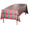 Emma Barclay Christmas Check Table Cloth, Rectangular Machine Washable Xmas