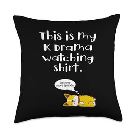 Lightsticks K-Pop Fashion for Fans of korean K-Drama & K-Pop Throw Pillow