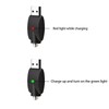 HMLXSH Smart USB Charging Cable with LED Conversion Indicator Light,