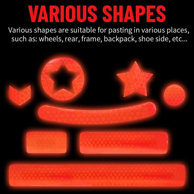 Reflector Sticker, Reflector Sticker Bicycle, Reflective Sticker Reflective Tape for