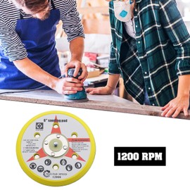 eMagTech 6 Inch/150mm Hook And Loop Sander Backing Pad M8 Polishing Backer Plate