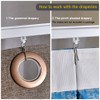 SOLOKOS Room Divider Ceiling Track Set for Curtains with Hooks,