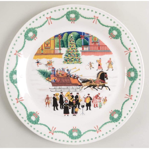 NIKKO Americana Christmas Dinner Plate