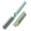 BIUDECO 180° Foldable Hair Comb Set of 2 Portable Anti-Static
