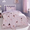 Catherine Lansfield Dancing Fairies Reversible Double Duvet Cover Set with