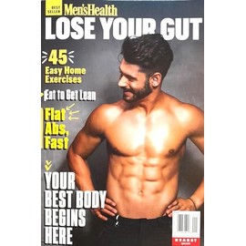 Men'S Health Lose Your Gut Magazine Issue 1 45 Easy Home Exercises Flat Abs, Fast