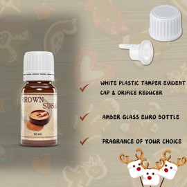 Aroma Depot Essential Oil 10ml Brown Sugar Scented Oil I Premium Grade Fragrance Oil for, Massage, Candle & Soap Making I Natural Aromatherapy Oil for Home Diffusers I Fragrance DIY-10ml