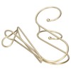 Wine Rack Holder Counter Table Top Free Standing Metal Modern