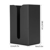 Tissue Box Stand Tissue Box Holder Space Aluminum Black Tissue