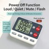 Digital Dual Kitchen Timer, 2 Channels Count UP/Down Kitchen Timer