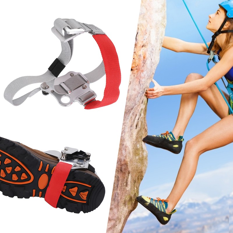 Outdoor Foot Ascender Riser Rock Climbing Ascender Safe Mountaining Aerial