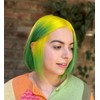 Crazy Color Caution UV Semi-Permanent Hair Dye. Highly Pigmented Neon