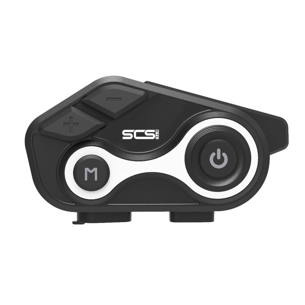 Motorcycle Bluetooth Intercom Helmet Headset with Music Sharing, Earphones for