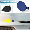 X AUTOHAUX Car Front Bumper Tow Hook Cover 1460701-00-b Blue