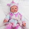 BABESIDE 17 Inch Realistic Baby Doll Soft Cuddly Toy with