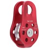 20KN Outdoor Small Climbing Pulley Aluminum Micro Fixed Side Pulleys
