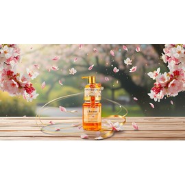 & Honey Ex Deep Moist Hair Oil 3.0, 100ml- Orange bottle with Hair Tie