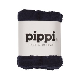 Pippi Set of 4 Terry Cloth Wash Cloths Set of 4 in Navy