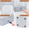 Crystal Table Lamp LED Night Light 3 Level Brightness Touch