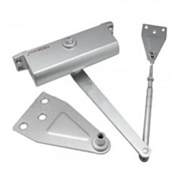 Automatic Door Closer (Silver, Flat Type) Closer