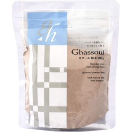 Naiad Gasul Powder, 17.6 oz (500 g), Face Pack, 17.6 oz (500 g) (x1)