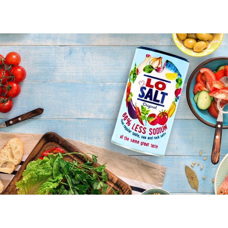 Lo Salt Reduced Sodium Salt (350g) - Pack of 2