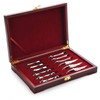 Silver Knife Rest Set ‘Animali d’Europa’ Cutlery Rest Set with