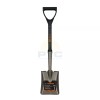Truper TR-BYFC Square cash shovel, "D" handle with fiberglass handle