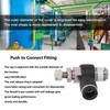 L Type Right Angle Throttle Valve Quick Fitting Convenient Elbow