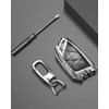 YONUFI for Corvette C8 Key Fob Cover Metal Key Case