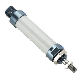 Pneumatic Air Cylinder, MAL 20 * 25 Single Rod Mini Pneumatic Air Cylinder Double Acting 20mm Bore 25mm Stroke