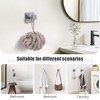TURS Gunmetal Grey 3-Piece Bathroom Accessories Set, Wall Mounted