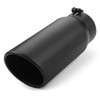 Exhaust Tip 5" Inlet, A-KARCK Exhaust Tailpipe Tip 5" Inlet