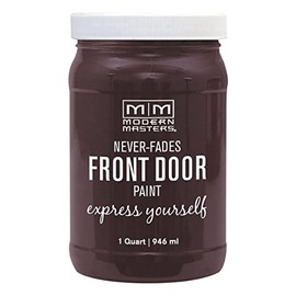 Modern Masters 275267 Front Door Paint, Quart, Satin Sincere