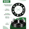 6x5.5 to 6x135 Wheel Spacers for Silverado Tahoe Suburban Yukon