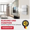 Heidemann Two-tone bell Ibis 230 V (receiver, volume 82 dB,