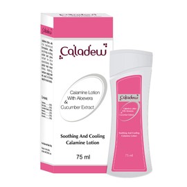 Ethiglo Caladew Calamine Lotion with AloeVera & Cucumber Extract - 75ml : Pack of 1