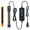 Orlushy 100W Submersible Aquarium Heater, Adjustable Fish Tank Heater with
