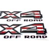 zabolight Pair Ford F250 F350 FX4 Off Road Decals For