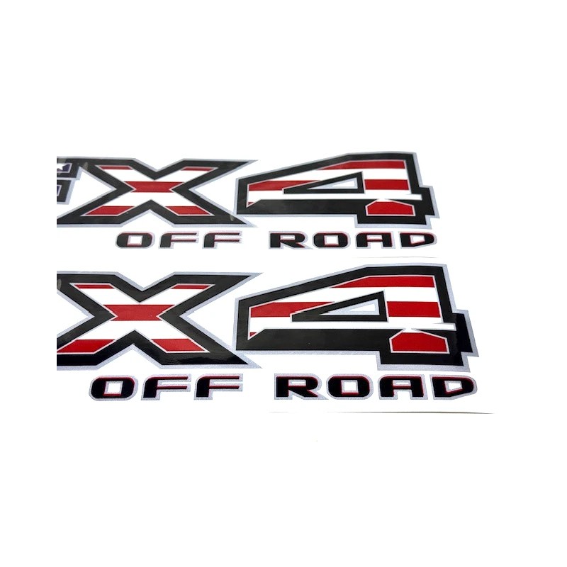 zabolight Pair Ford F250 F350 FX4 Off Road Decals For