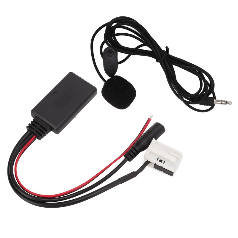 12 Pin AUX Adapter Hands Free Microphone Kit Wireless Bluetooth