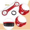 BRITECO BB Axis Wrench, Aluminum Alloy Bottom Bracket Tool, Wear-Resistant,
