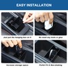 Tumukiw Center Console Cup Holder Insert Divider Storage Box Compatible