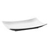 Lacor Rectangular Melamine Fuji Tray, White, 29 x 18 x