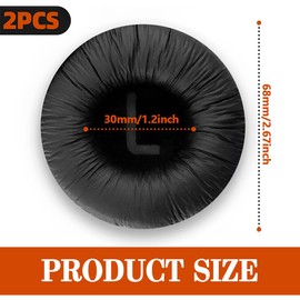 1 Pair Replacement Foam Ear Pads for JBL Tune600 T500BT T450 T450BT JR300BT Headphone Headset 70mm Ear Pads JBL Tune600BTNC T500BT T450BT Headphone Case