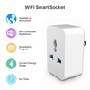 10A WiFi Smart Socket APP Control Bluetooth Transfer Outlet Wireless