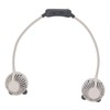Portable Neck Fan Dual Head Bendable Wearable USB Rechargeable Hand