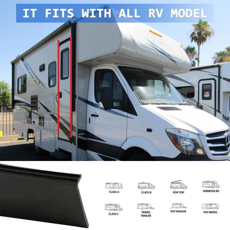 OCQOTAT RV Slide Out Seal - 1-1/2"" Slide-Out Wiper Seal